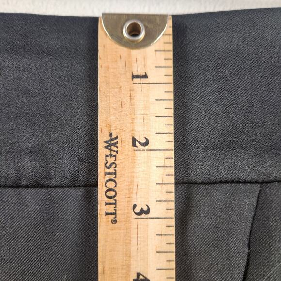 J.Crew Tuxedo Stripe Wool Wrap Pencil Skirt Women’s SZ 2 Black Fully Lined EUC - Picture 14 of 16